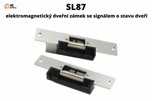 SL87 elektromagnetický dveřní zámek se signálem o stavu dveří